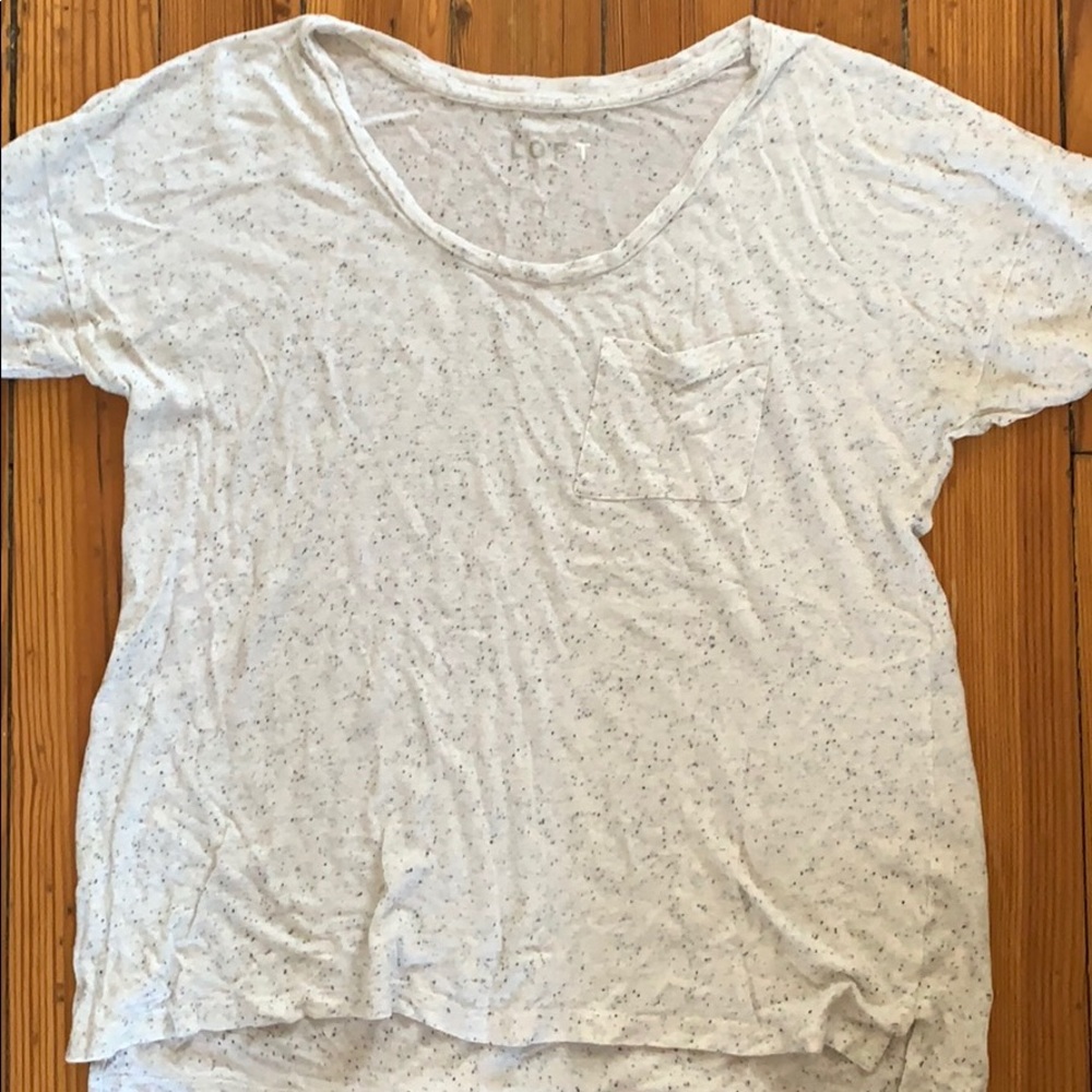 Loft marled soft T-shirt